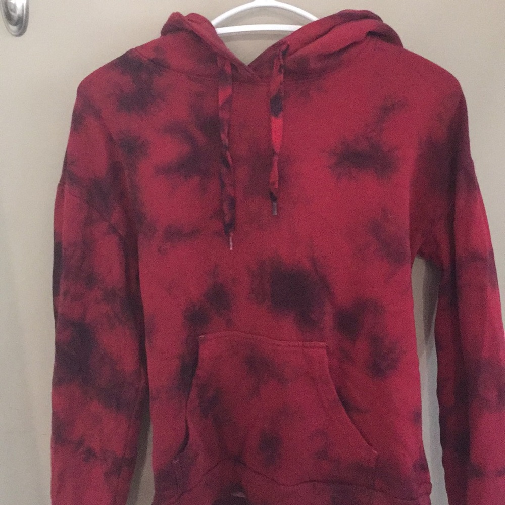 Red/Black Bluenotes Boyfriend Fit Hoodie